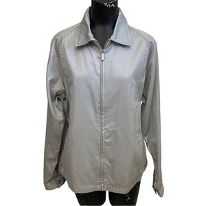 Kenneth Cole Gray Light Weight Jacket Size Large